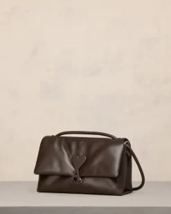 Ami Paris Voulez-Vous Bag DARK COFFEE Cheap