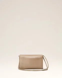 Ami Paris Voulez-Vous Wallet Strap LIGHT BEIGE Shop
