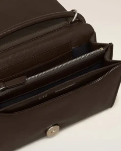 Ami Paris Voulez-Vous Wallet Strap DARK COFFEE Shop